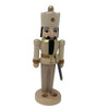 Nutcracker King Mini Figurine - Natural 3 in Tall – German nutcracker by Echte Erzgebirgishe Handarbeit