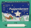 Very Small German Candles 10mm – side view of the Christmas pyramid