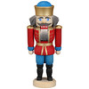 Miniature Crowned King German Nutcracker - 4.5 inches - 12 cm – German nutcracker by Seiffener Volkskunst eG