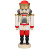 Miniature Crowned King German Nutcracker - 4.5 inches - 12 cm – detail view of the German nutcracker