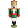 Nutcracker MINI King 3.5 Inches – detail view of the German nutcracker