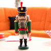 Hussar Soldier German Nutcracker | 11 Inches – side view of the German nutcracker