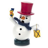 Mini Snowman Bird Smoker | 3.5 Inches – detail view of the German Christmas smoker