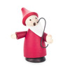 Miniature Gnome Santa German Smoker | 3 Inches – German Christmas smoker by Hartmut Hennig