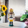 King German Nutcracker - 10 Inch Tall – side view of the German nutcracker
