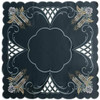 Square Candlestick Linen 85x85 cm – German handcrafted gift by Funke Stickerei GmbH