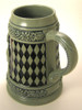 Arm Wrestler German 1 Liter Beer Stein – side view of the German handcrafted gift