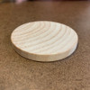 Circular Disk - Natural Wood - 2 3/8 Inch Diameter x 1/4" Tall