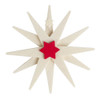 Christmas Stars Wooden Ornament – detail view of the Christmas ornament
