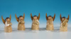 German Natural Angel | 5 Piece Set – Christmas ornament by Volker & Heiko Flath