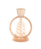 Shaved Tree Circular Candleholder – wooden candleholder by Volker & Heiko Flath