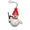 Snowman Ornament | 2 inches – Christmas ornament by Holzwaren Egermann