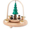 Carolers Around The Tree Pyramid – alternate view of the Christmas pyramid