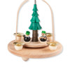 Miner Pyramid | Small 7 Inch Pyramid – alternate view of the Christmas pyramid