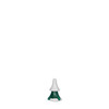 Painted Green Spruce – alternate view of the Christmas ornament
