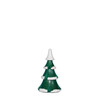 Painted Green Spruce – side view of the Christmas ornament