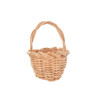 Replacement Mini Wood Reed German Basket Figurine – detail view of the wooden figurine