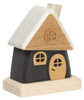Medium Cabin Cottage Incense Smoker - House Smoker – detail view of the German Christmas smoker