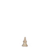 Natural Spruce – alternate view of the wooden figurine