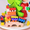 Tealight 'Santa Claus' Pyramid – side view of the Christmas pyramid
