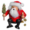 Santa Claus, sitting – German Christmas smoker by KWO