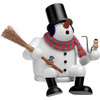 Snowman, sitting – German Christmas smoker by KWO