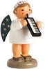 Angel Figurine with a Melodica – Christmas ornament by KWO