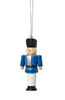 Blue Nutcracker Ornament – German nutcracker by KWO