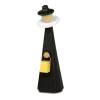 Black caroler figure, 11 cm