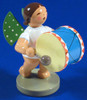 WENDT & KÜHN Angel Little Bass Drum Figurine – detail view of the Christmas ornament