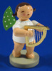 WENDT & KÜHN Angel Small Harp Figurine – detail view of the Christmas ornament