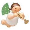 WENDT & KÜHN Ornament Flying Angel with Trumpet