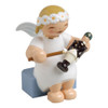 WENDT & KÜHN Goodwill Snowflake Marguerite Angel with Miner – Christmas ornament