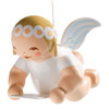 WENDT & KÜHN Goodwill Snowflake Marguerite Angel Ornament holding Sheet Music – Christmas ornament