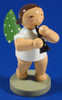 WENDT & KÜHN Standing Angel Playing the Clarinet Figurine – detail view of the Christmas ornament