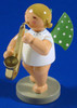 WENDT & KÜHN Standing Angel Saxophone Figurine – side view of the Christmas ornament