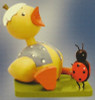 Chick Ladybug Figurine – alternate view of the Christmas ornament