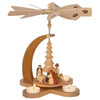 Natural Nativity Tealight Pyramid | 28CM – Christmas pyramid by Richard Glaesser
