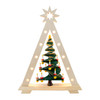LED Wooden Candle Arch – Tiered Tree from Seiffen | 47cm Tall – alternate view of the Christmas light arch