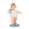 Angel with Crown Conductor – Christmas ornament by Kunstgewerbliche Drechslerei Ellmann