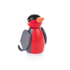 Look About Bird - Red-Grey | 2.1 Inches Tall – detail view of the Christmas ornament