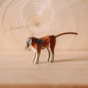 Zoo Animals with Box – detail view of the Christmas ornament