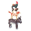 Farm Animal 4 Piece Set – Christmas ornament by Werner Reifentiere Manufactory