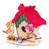 German DIY Smoker KIT - Unpainted Smoker House | 5 Inches – alternate view of the German Christmas smoker