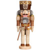 Natural Miner Nutcracker | 15.6in – side view of the German nutcracker