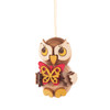 Owl with Butterfly Ornament – Christmas ornament by Kuhnert GmbH