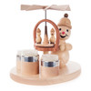 Junior Snowman holding a Pyramid - Tealight Pyramid