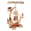Winter Village Tealight Pyramid | 43cm – alternate view of the Christmas pyramid