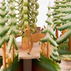 Deer Pyramid | 24 inches 61cm – alternate view of the Christmas pyramid