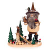 Gnome Forest Squirrel Incense Smoker | 10 Inches Tall – alternate view of the German Christmas smoker